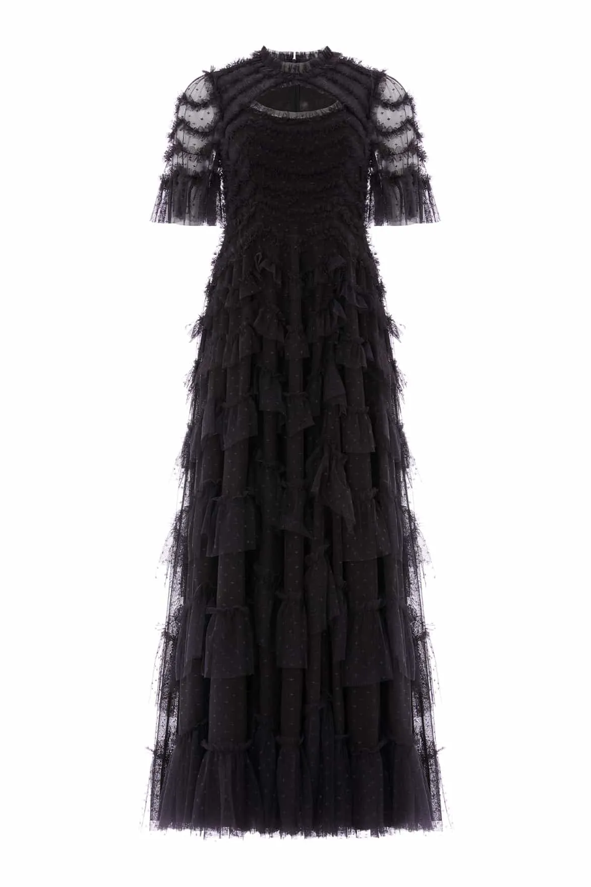 Aviana Short Sleeve Gown PlushLining