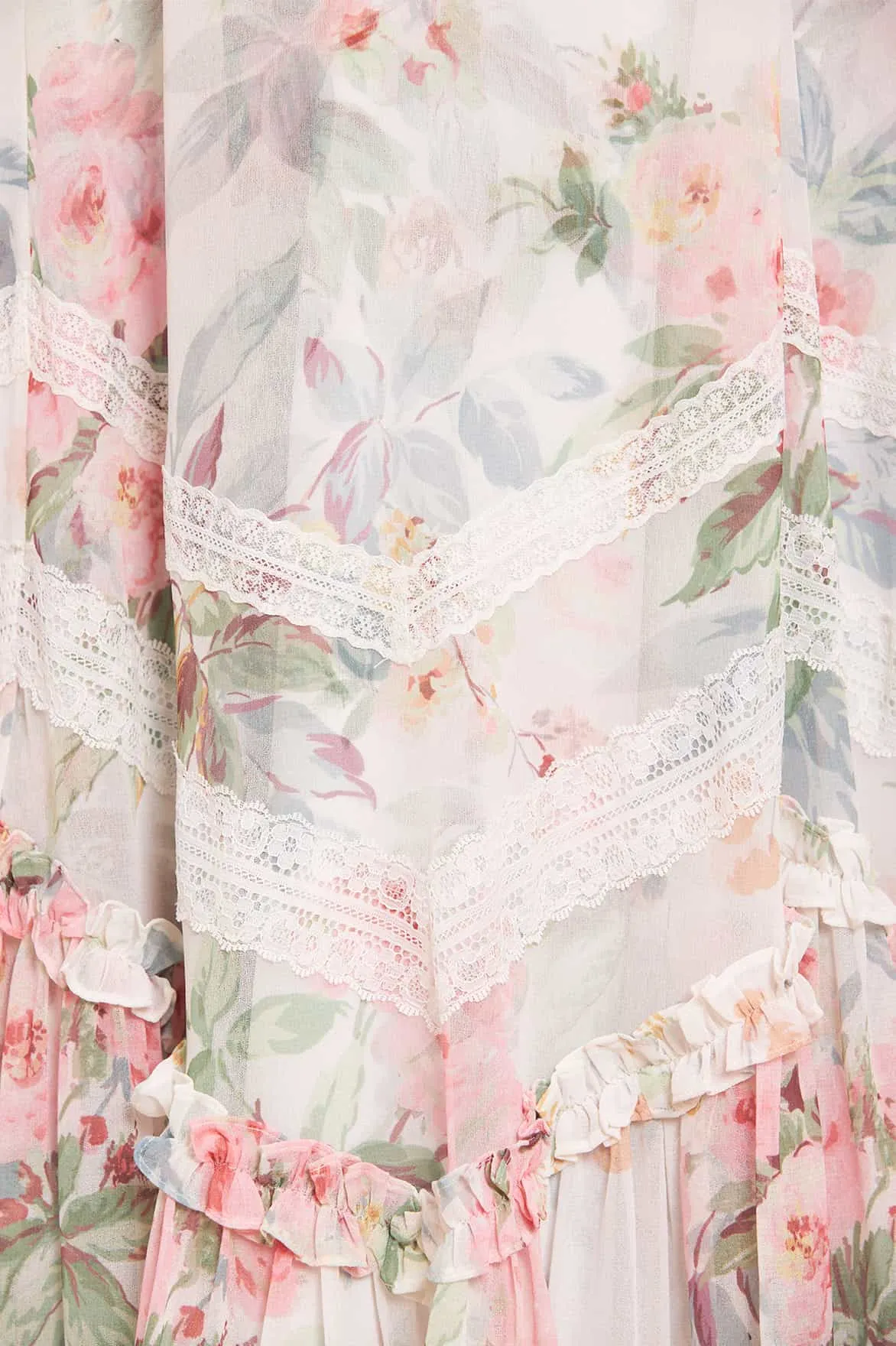 Paradise Garden Sonata Georgette Micro Mini Dress Brunch Glow