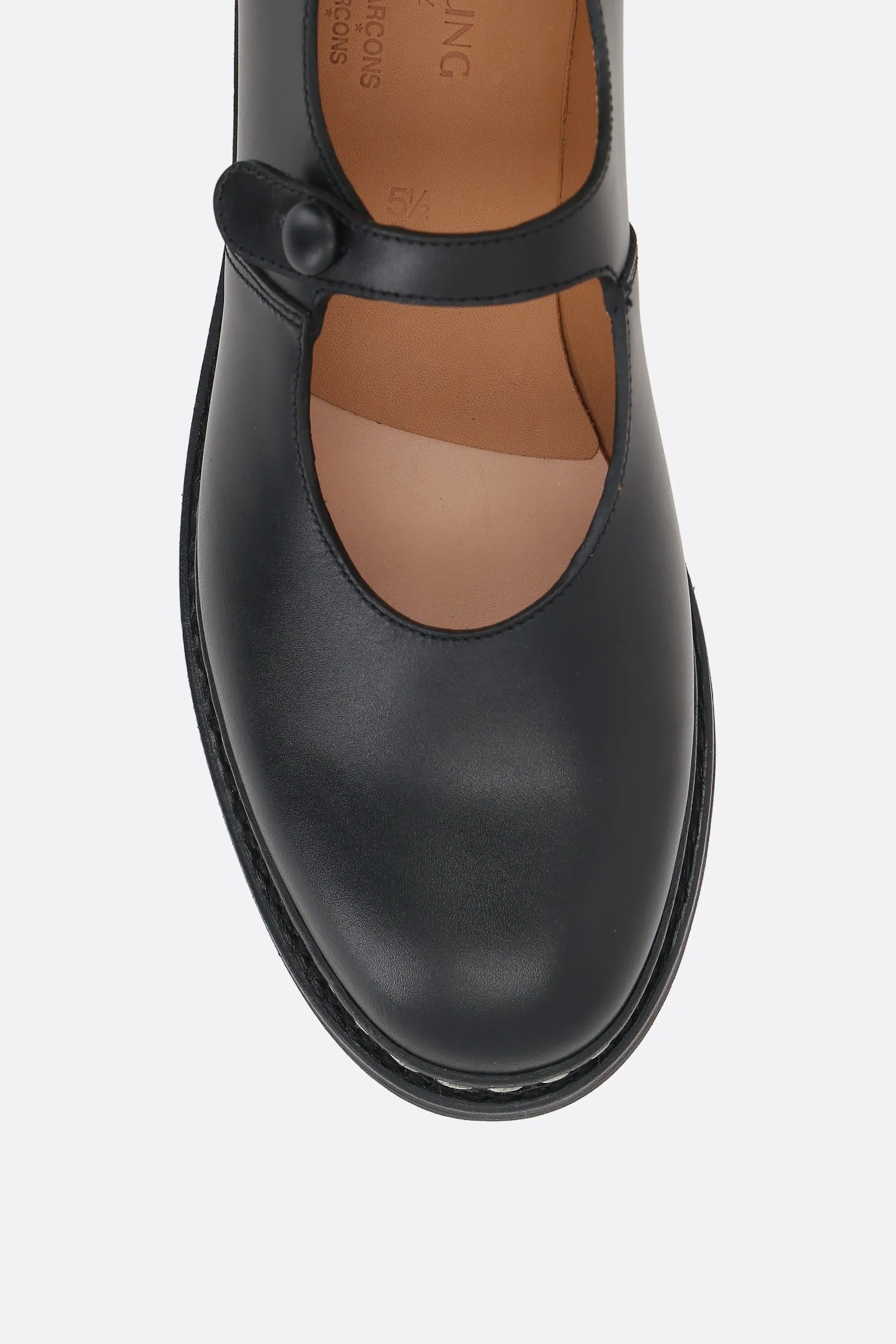 smooth leather mary-jane ballerinas Trip Pic Star Step