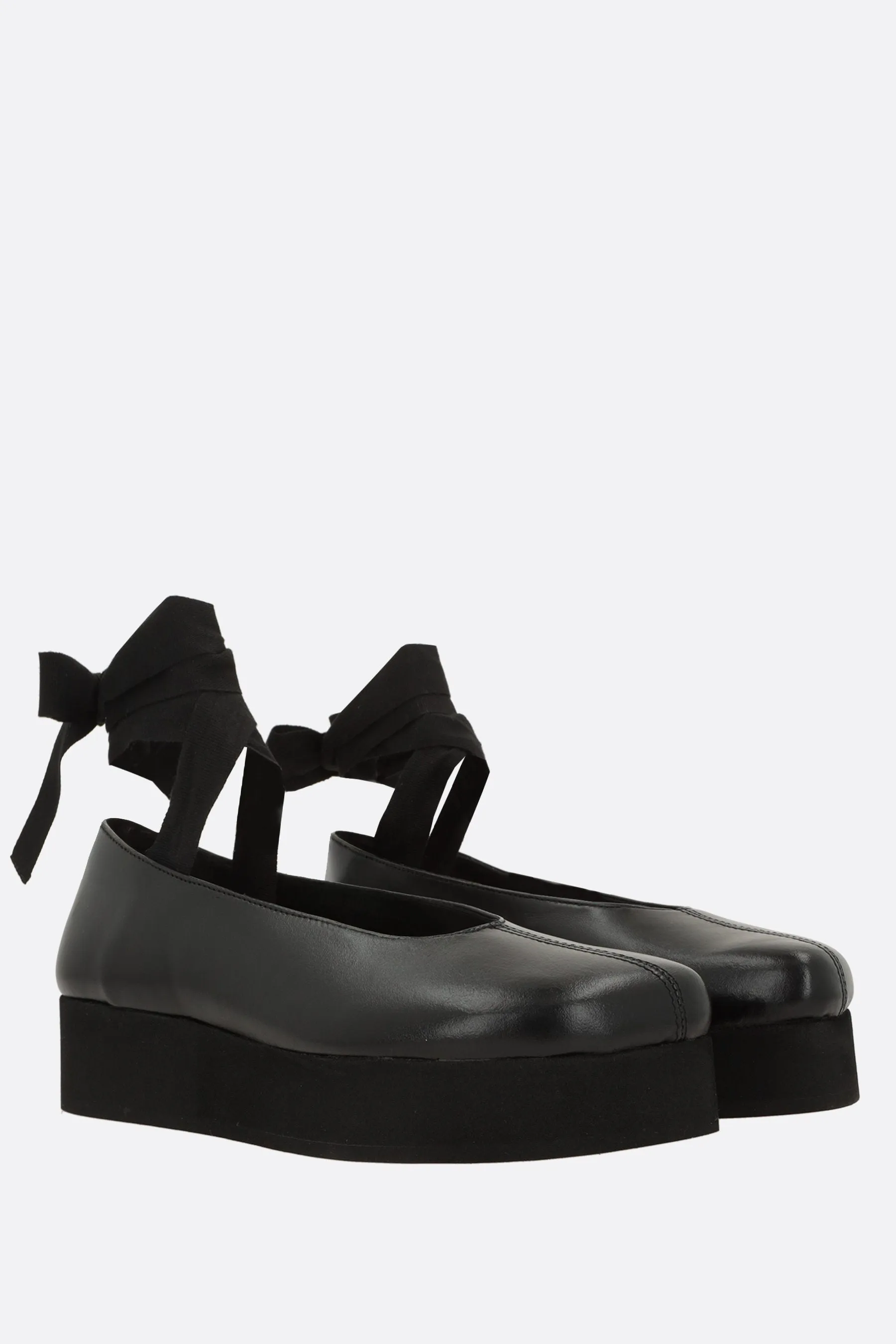 Agile Design ballet flat in smooth leather