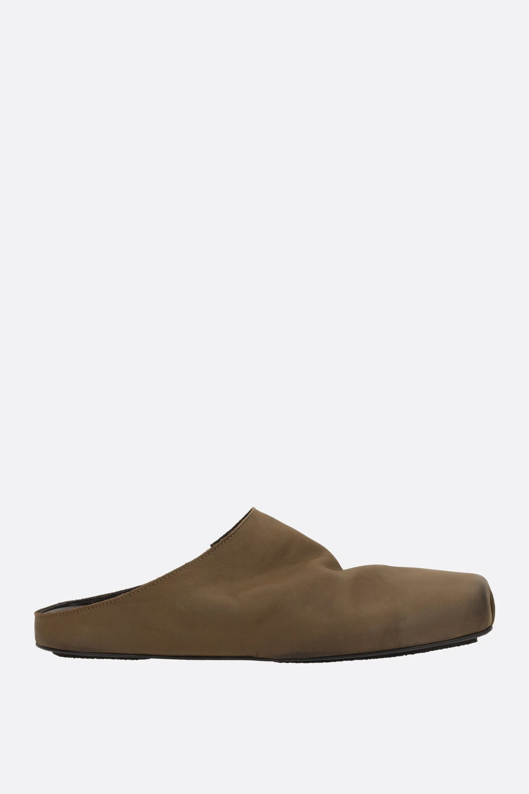 Long Day ballet slippers in smooth leather