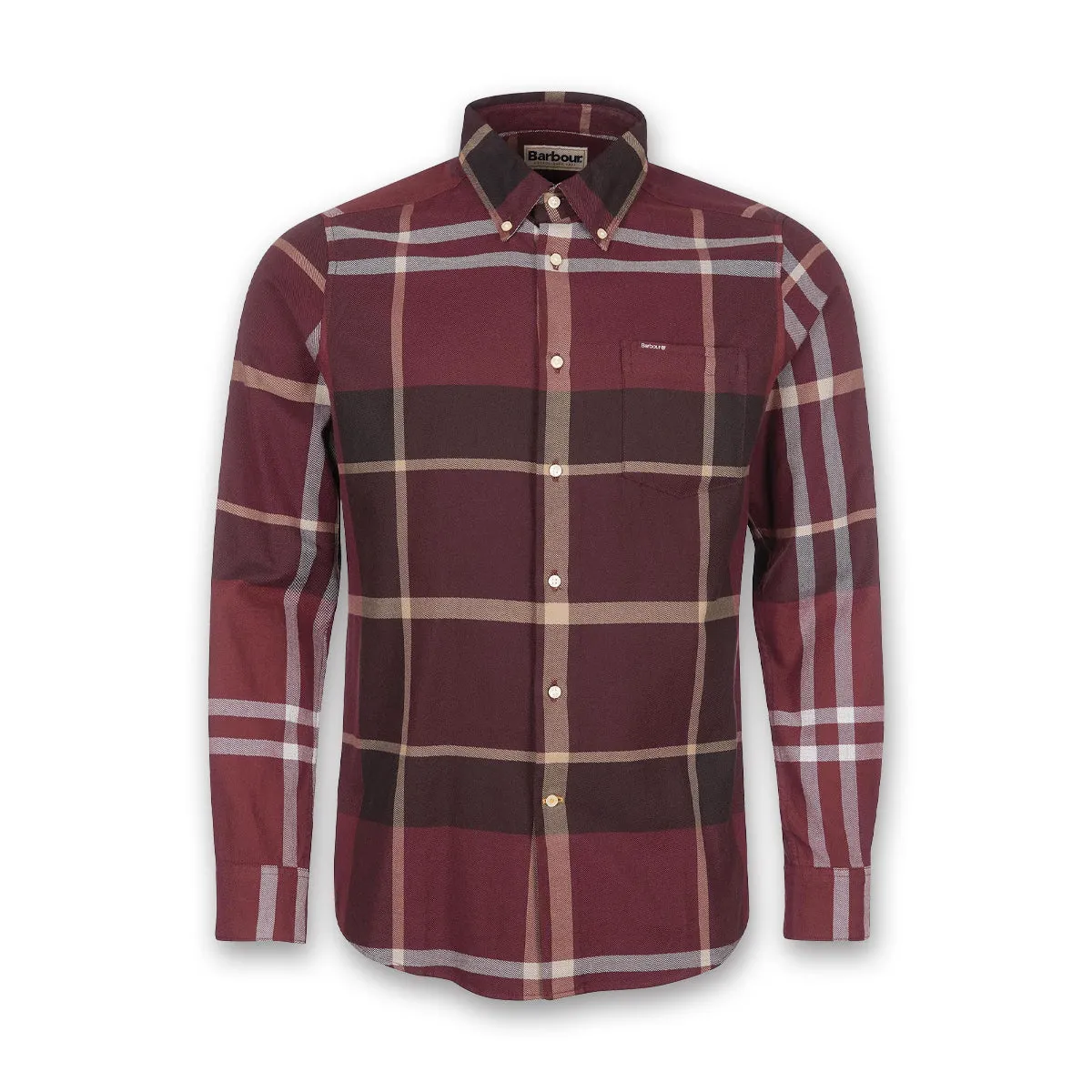 Barbour - Dunoon Tailored Shirt in Winter Red Edgy