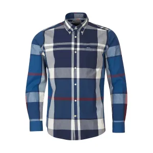 BreathableMeshLining Thermal Regulation Layer Barbour - Harris Tailored Fit Shirt in Summer Navy