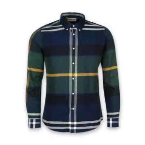 Barbour - Iceloch Tailored Fit Shirt in Seaweed Tartan EasyCare Fabric