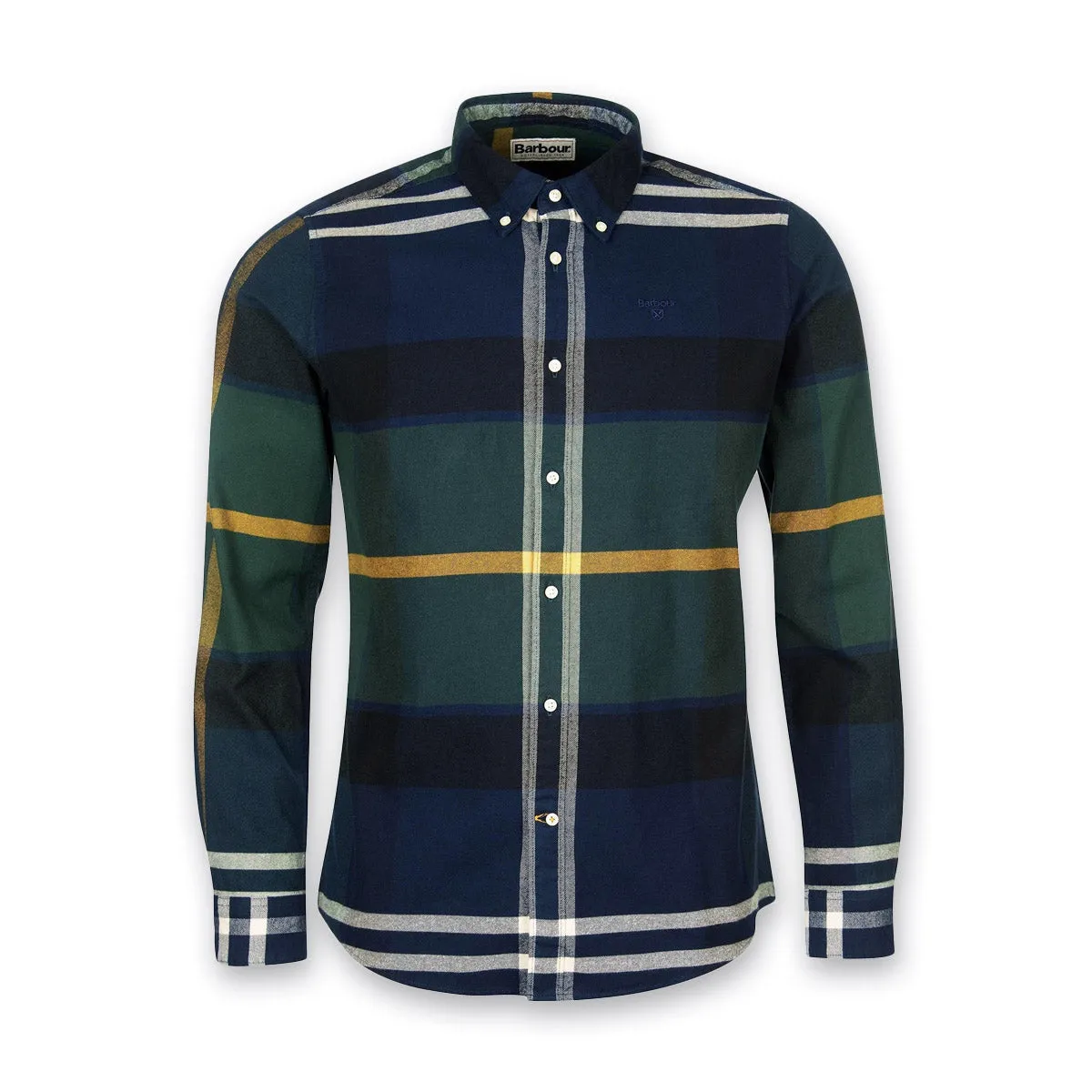Barbour - Iceloch Tailored Fit Shirt in Seaweed Tartan EasyCare Fabric