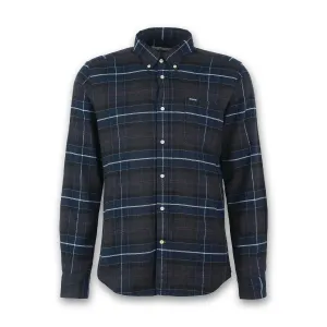 Barbour - Kyeloch TF Shirt in Black Slate light layering