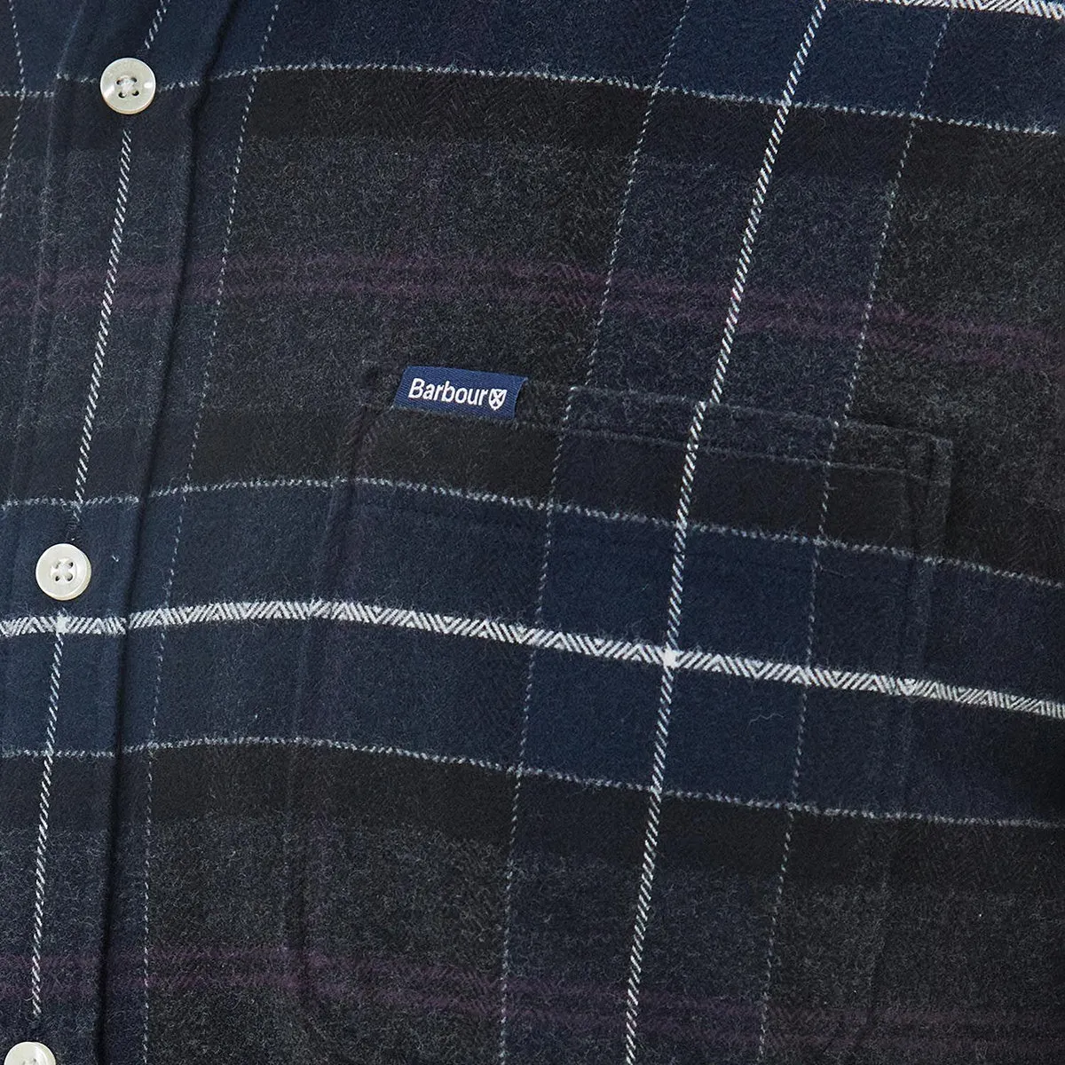 Cool Fit Barbour - Kyeloch TF Shirt in Black Slate