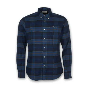 School spirit Barbour - Kyeloch TF Shirt in Midnight Tartan