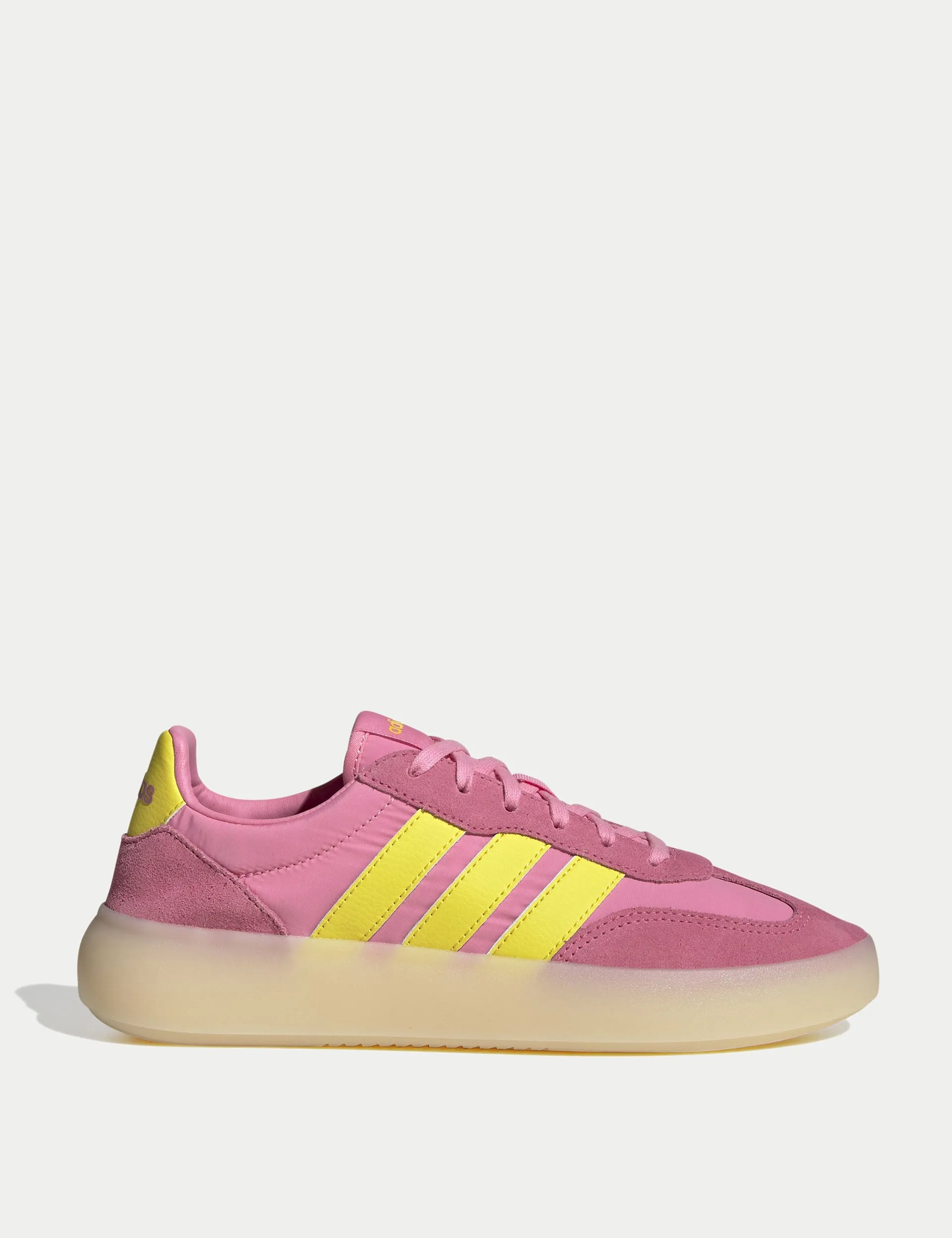 Airport Style Date Stroll Barreda Decode Shoes - Pulse Magenta/Yellow/Bliss Pink