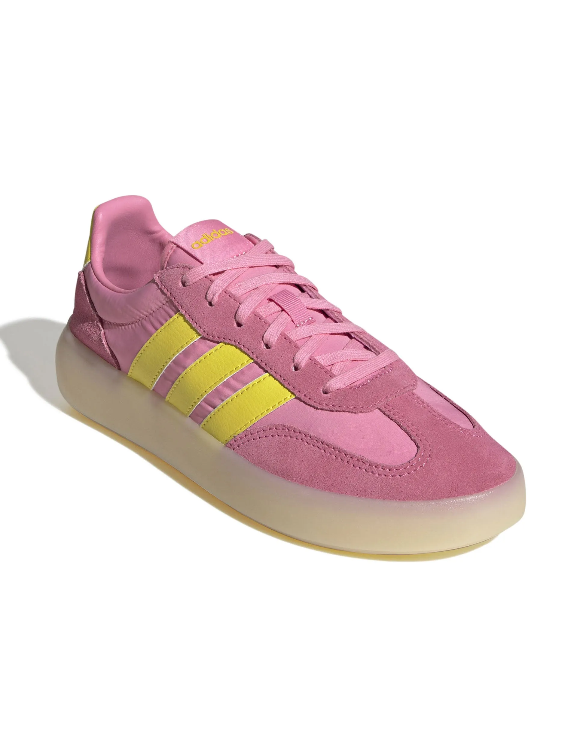 Foot Cushion High Top Style Barreda Decode Shoes - Pulse Magenta/Yellow/Bliss Pink