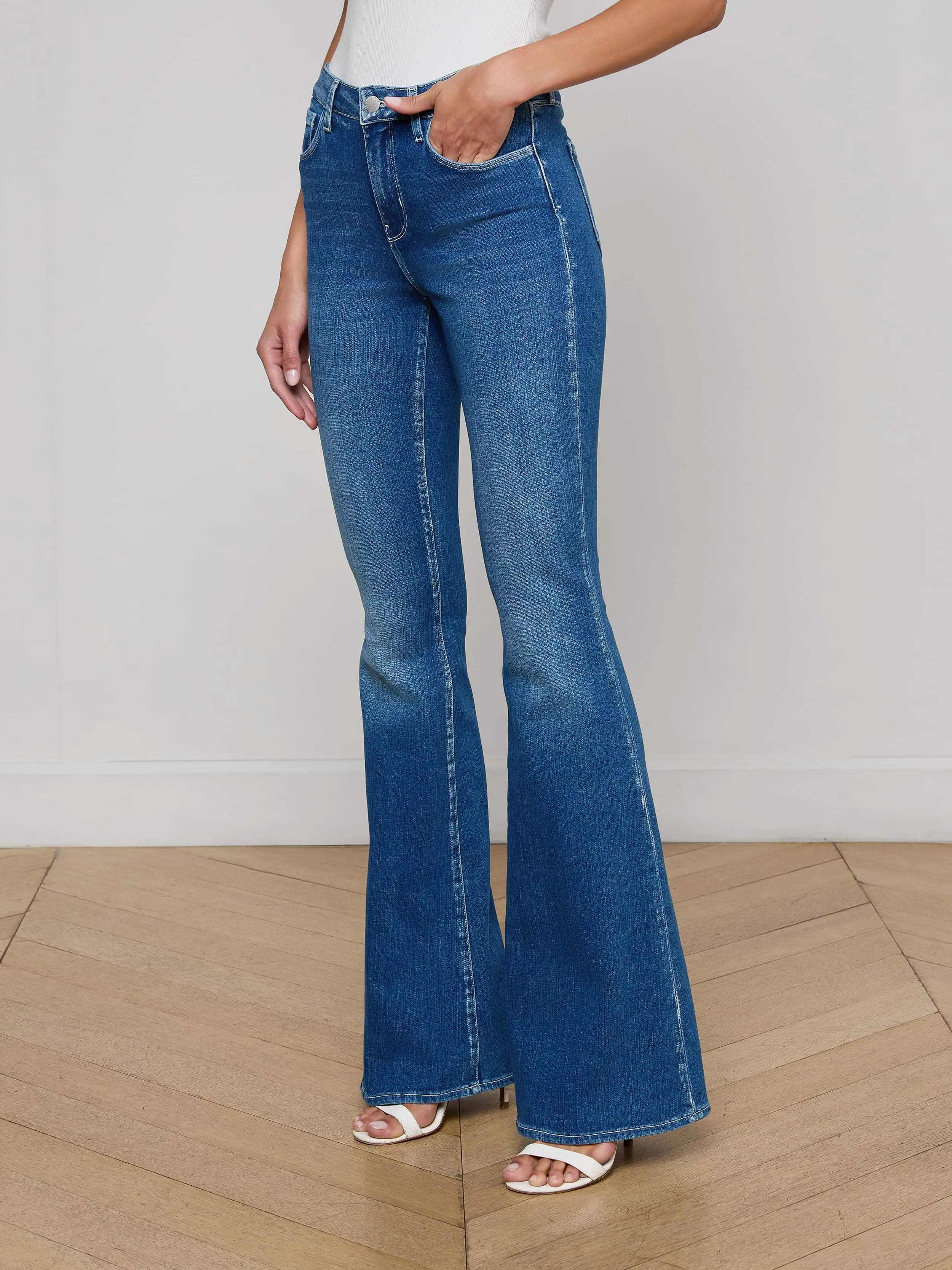 Bell Flare Jean City Approved Layered Look