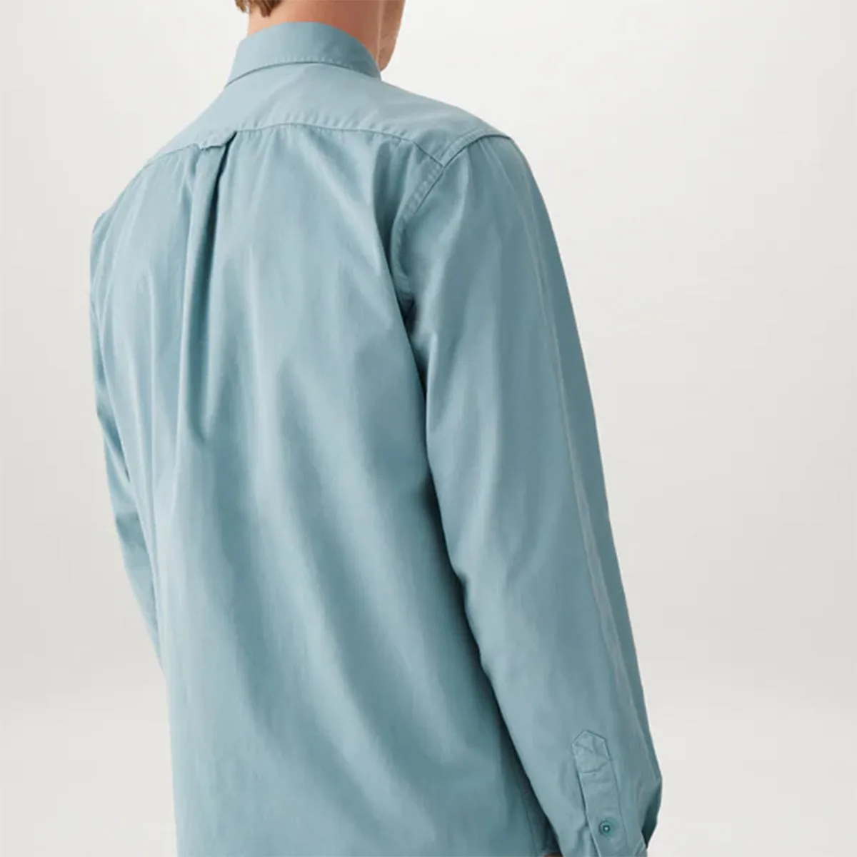 Belstaff - Pitch Shirt in Arctic Blue Stain Resistant