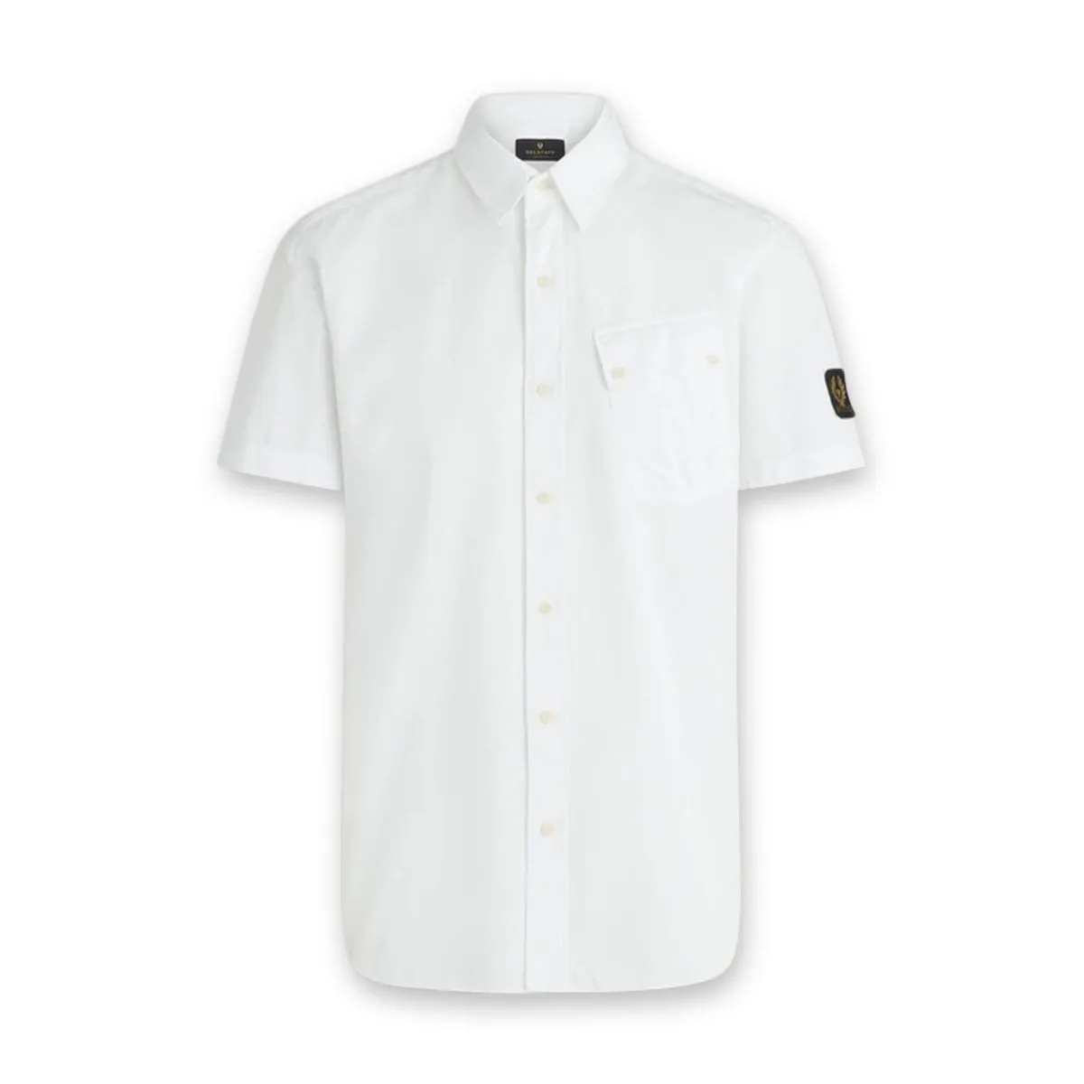 Layered Style SlimFitDesign Belstaff - Pitch SS Shirt in White
