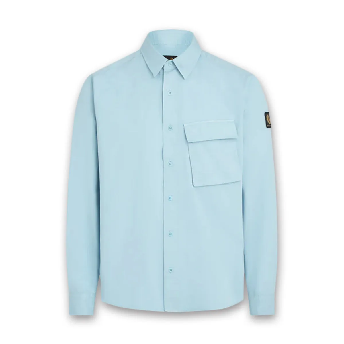 Belstaff - Scale Shirt in Skyline Blue Breathable Comfort Design