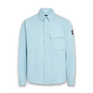 Belstaff - Scale Shirt in Skyline Blue Breathable Comfort Design
