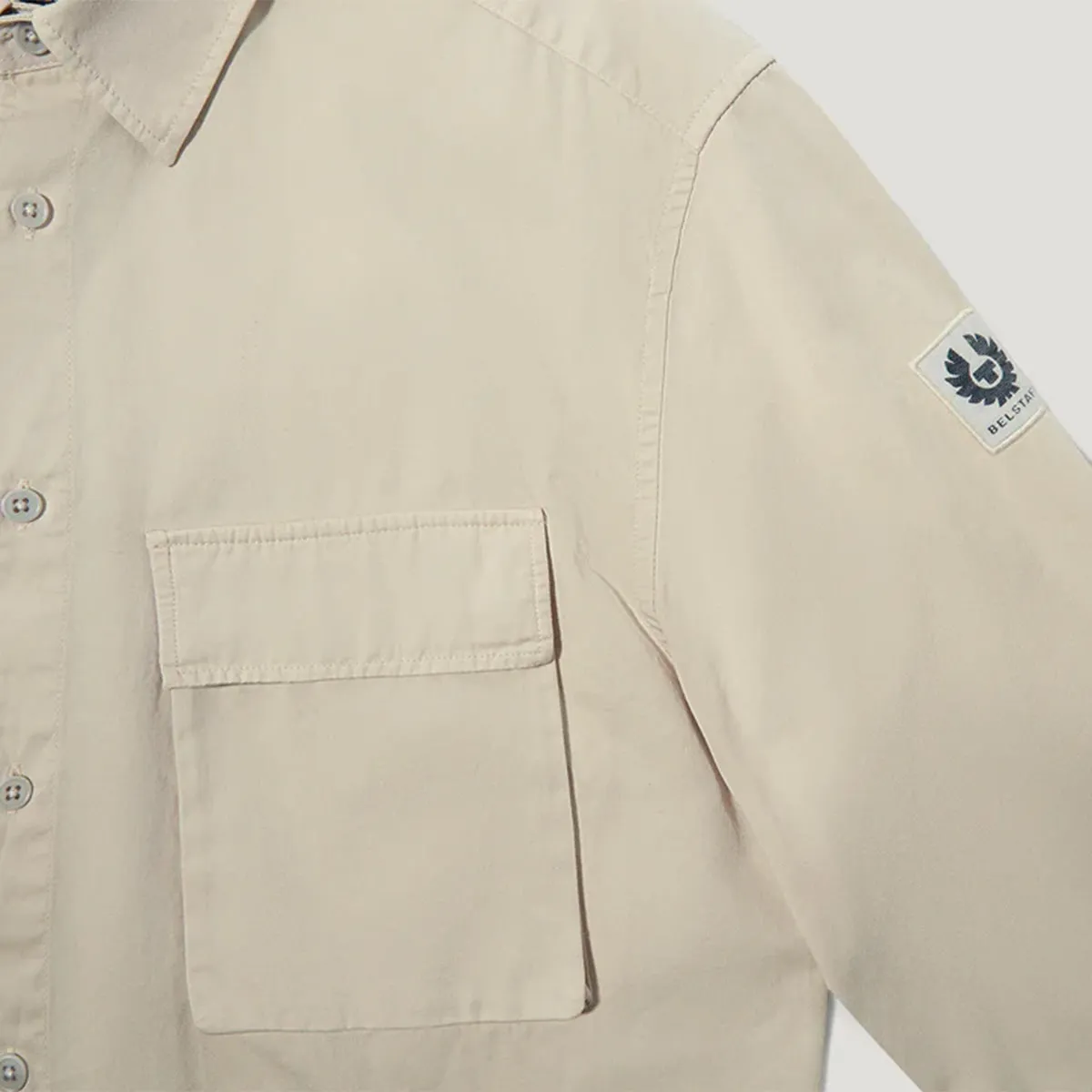 Urban Fit Belstaff - Scale Shirt in Stone Beige