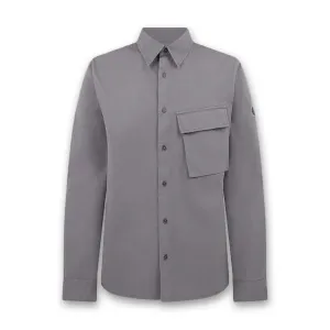 Flexible Fit Fun and Relaxed Belstaff - Scale Shirt in Tornado Grey