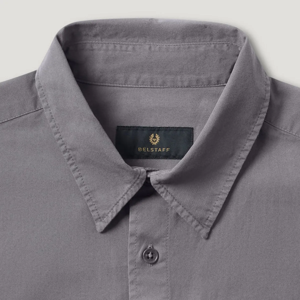Belstaff - Scale Shirt in Tornado Grey Comfy and Versatile Sports Apparel