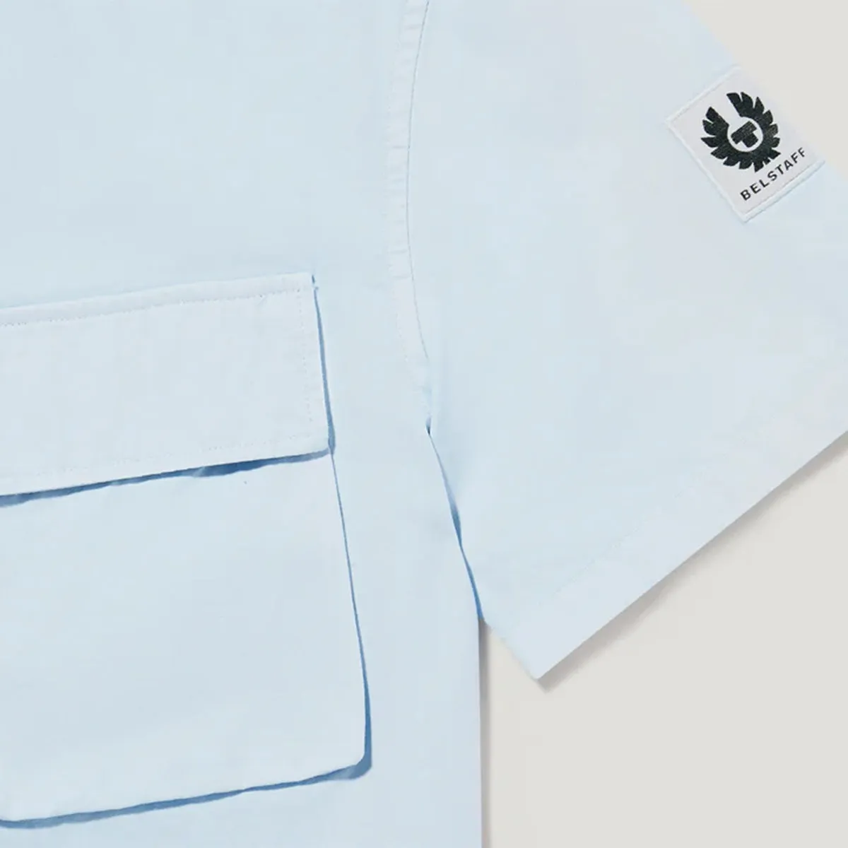 Unisex Belstaff - Scale SS Shirt in Sky Blue