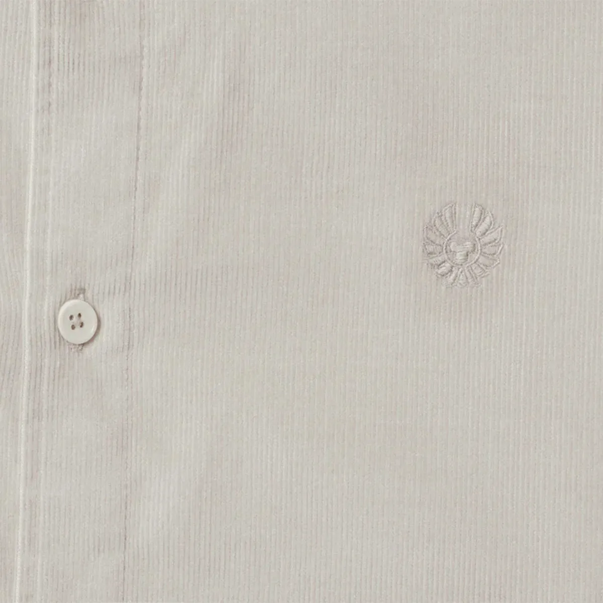 WrinkleResistant Belstaff - Street Shirt in Cement Grey