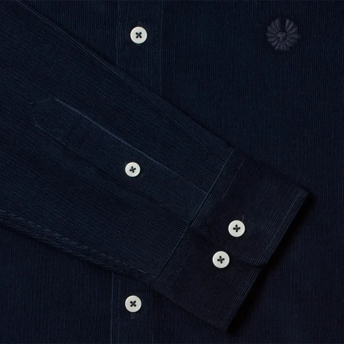 Belstaff - Street Shirt in Dark Ink Biodegradable Textile