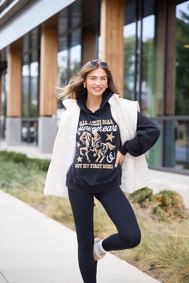 AntiStaticLayer Minimal Detail Best Bet Cream Oversized Puffer Vest SALE