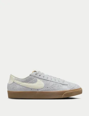 Simple Pair Blazer Low '77 Vintage Shoes - Football Grey/Pale Ivory/Gum Light Brown