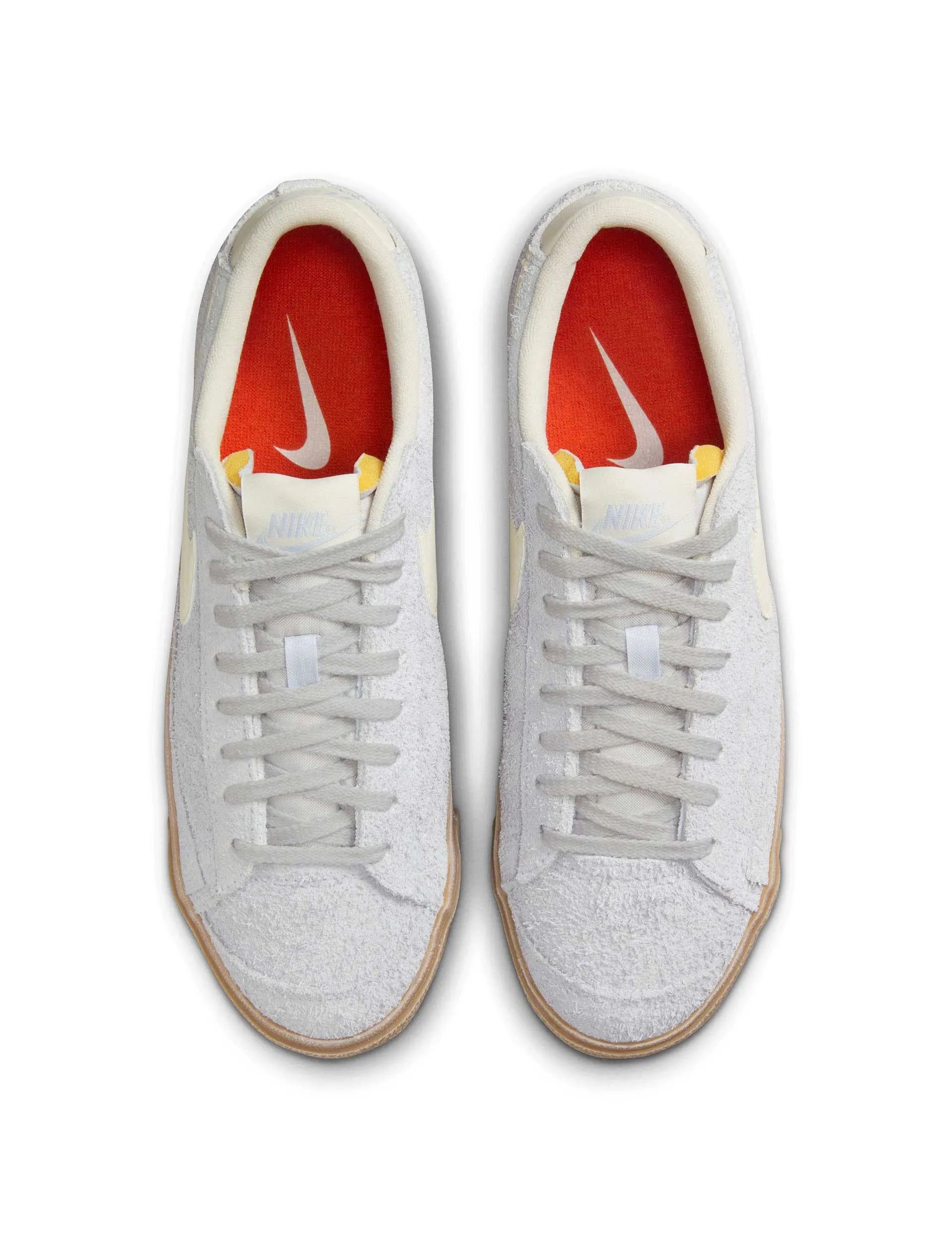 Smooth Entry Blazer Low '77 Vintage Shoes - Football Grey/Pale Ivory/Gum Light Brown