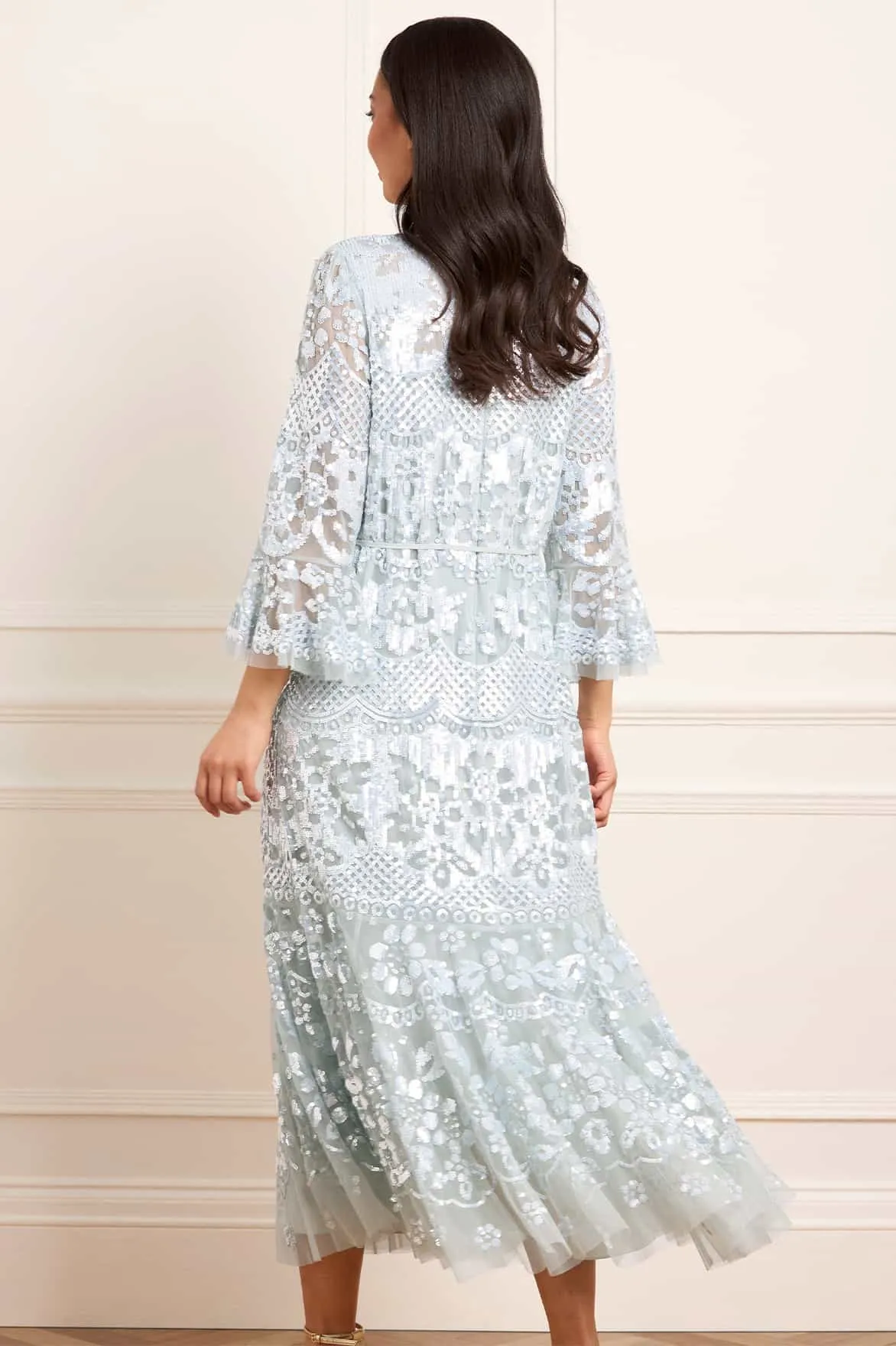 Anti-bacterial Perfect Fit Snowdrop Ankle Gown