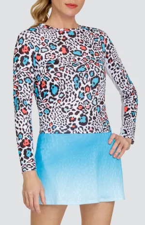 casual top Nyko Top - Beach Leopard - FINAL SALE
