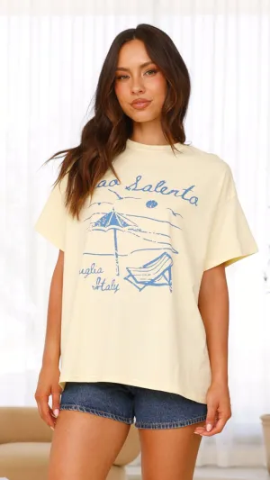 Sun Beam Ciao Salento Tee - Yellow