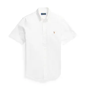Quality Layer Ralph Lauren - Custom Fit SS Oxford Shirt in White