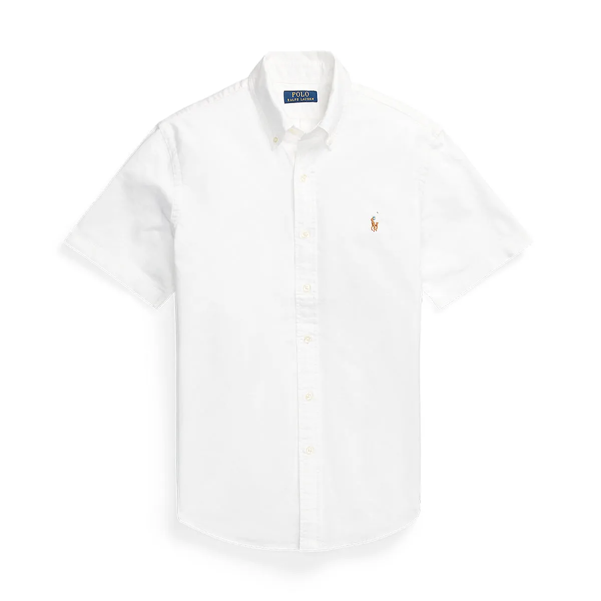 Quality Layer Ralph Lauren - Custom Fit SS Oxford Shirt in White