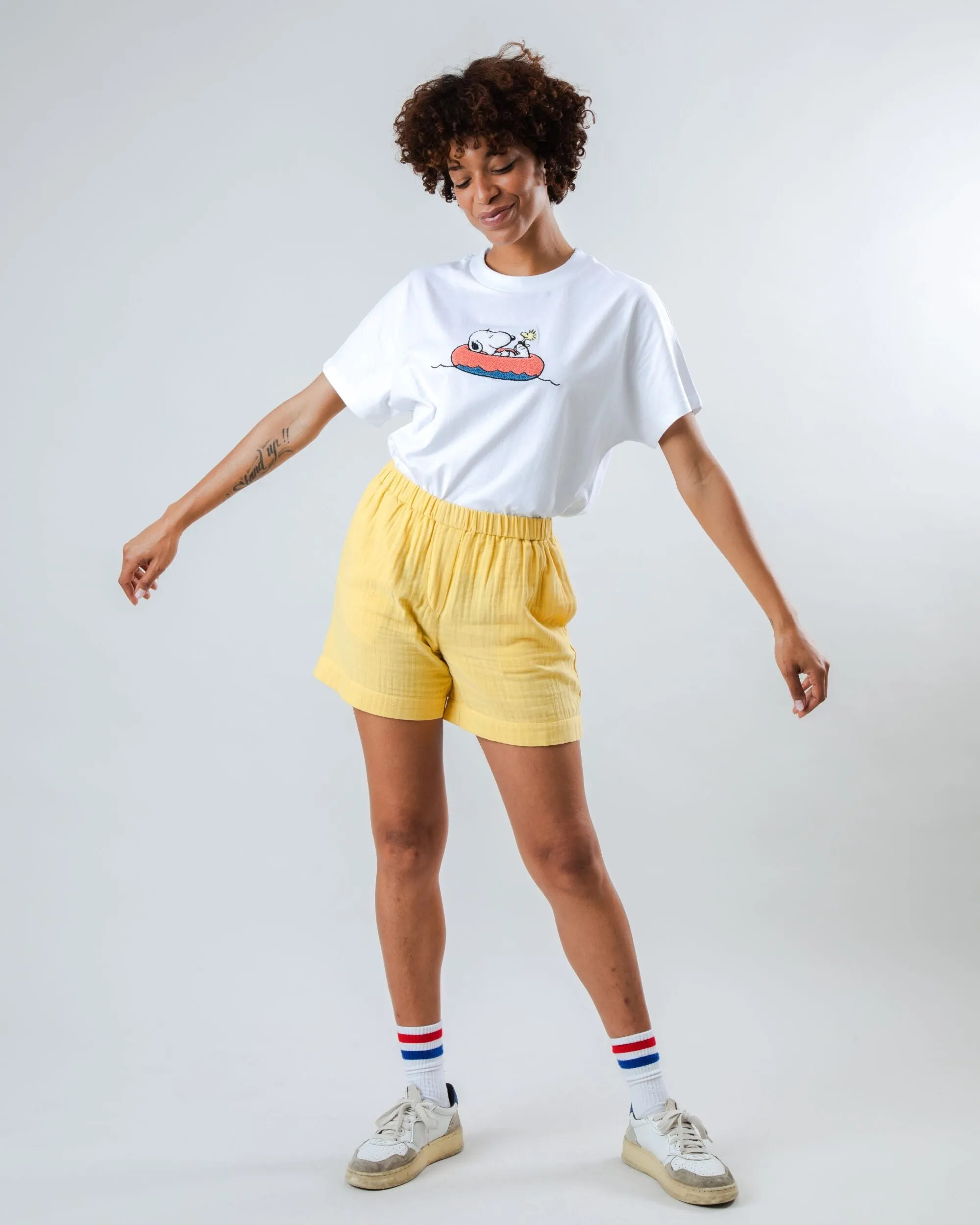 Casual Look winter shorts Bubble Roxy Short Yellow