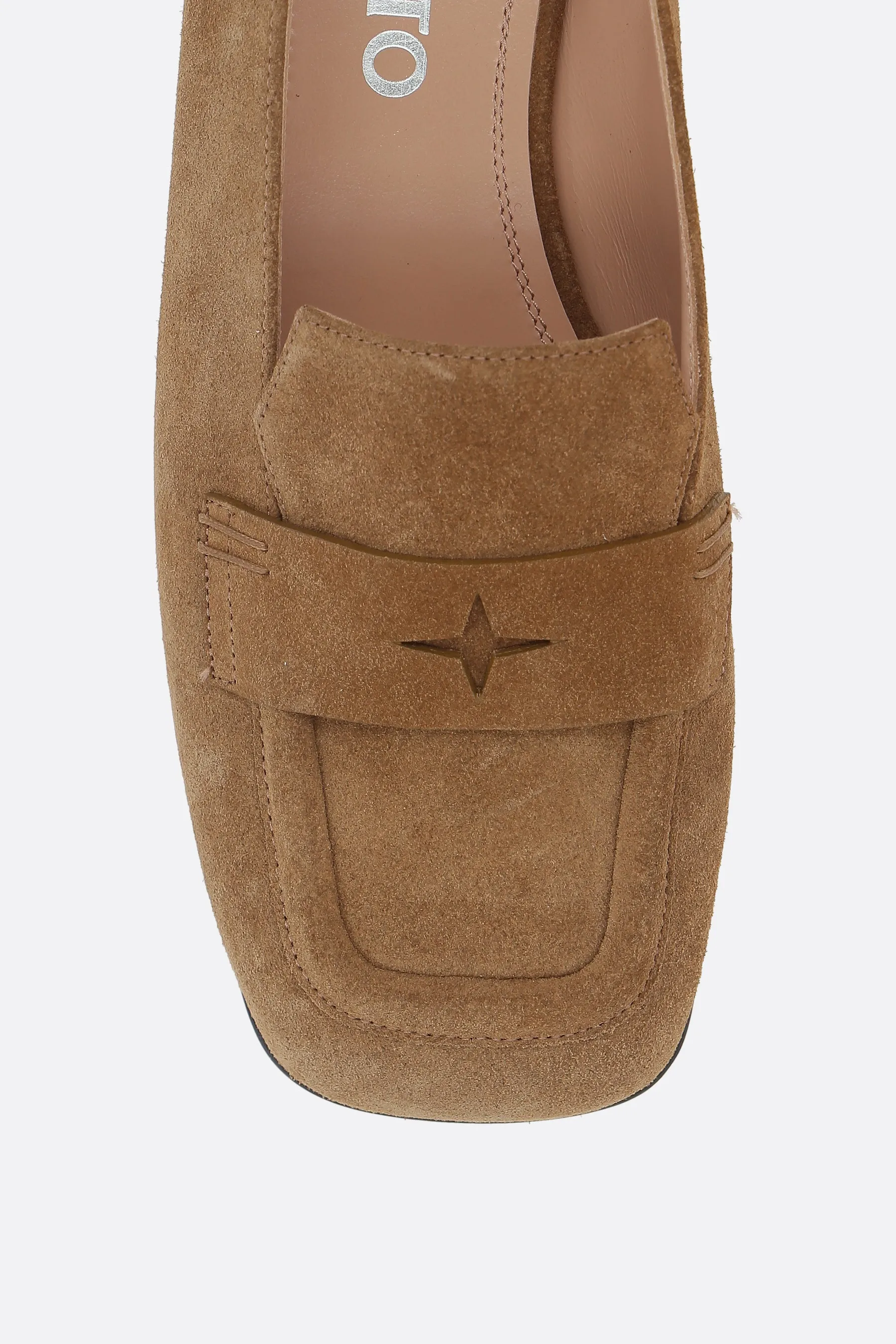 Foam Footbed Bulla Cara loafers in suede