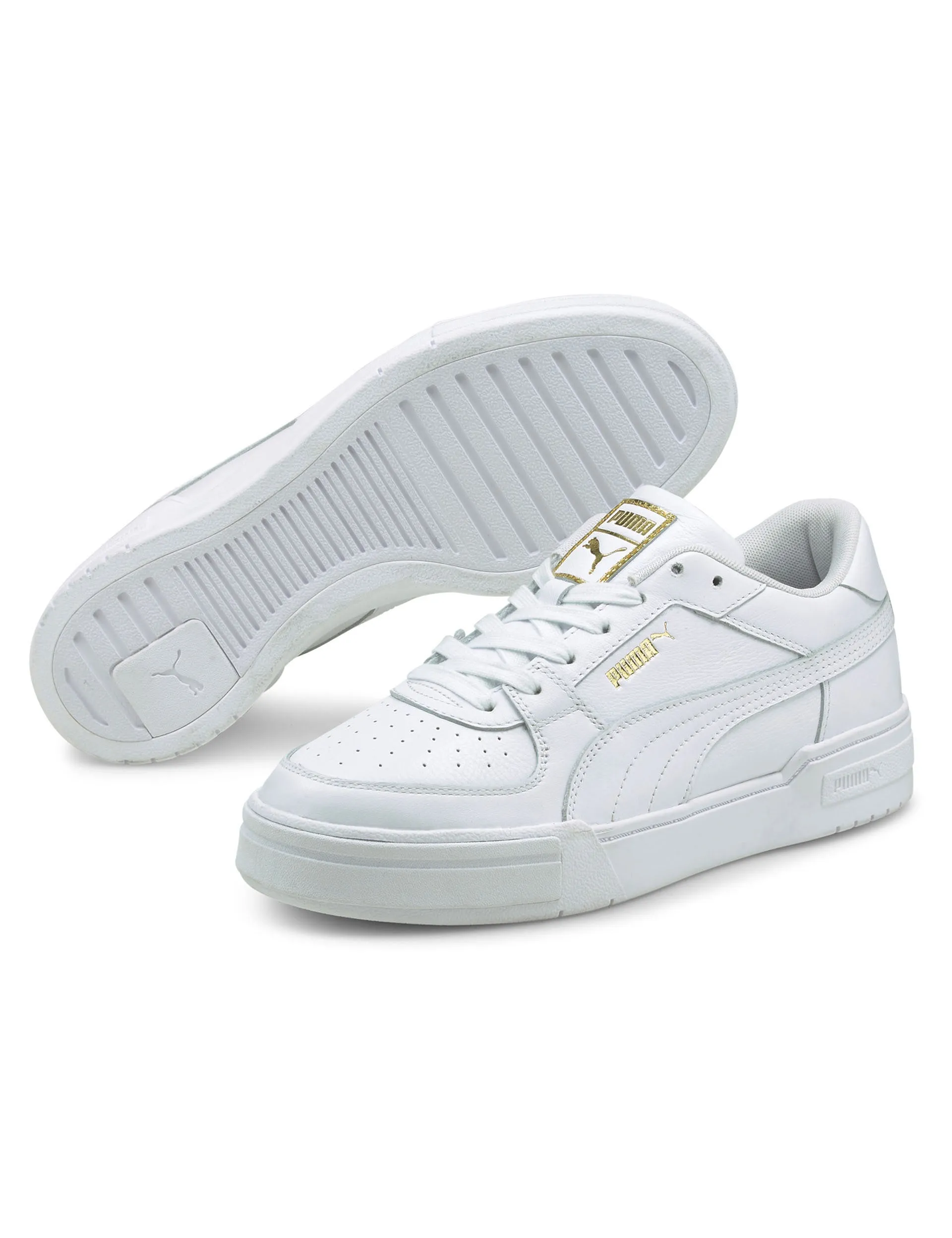 CA Pro Classic Trainers - White Reinforced Heel Counter Walk Support