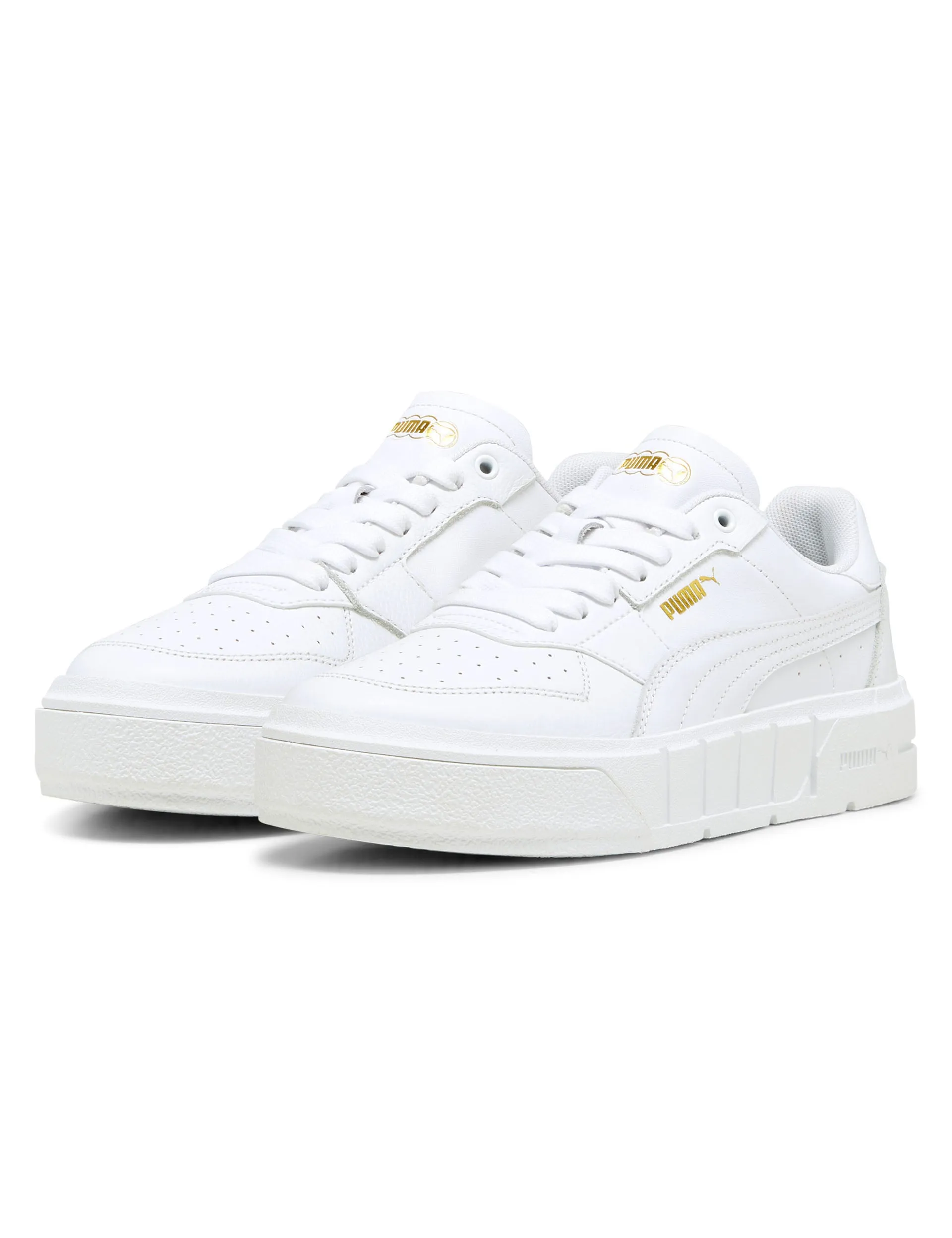 Cali Court Leather Sneakers - White Easy Wear