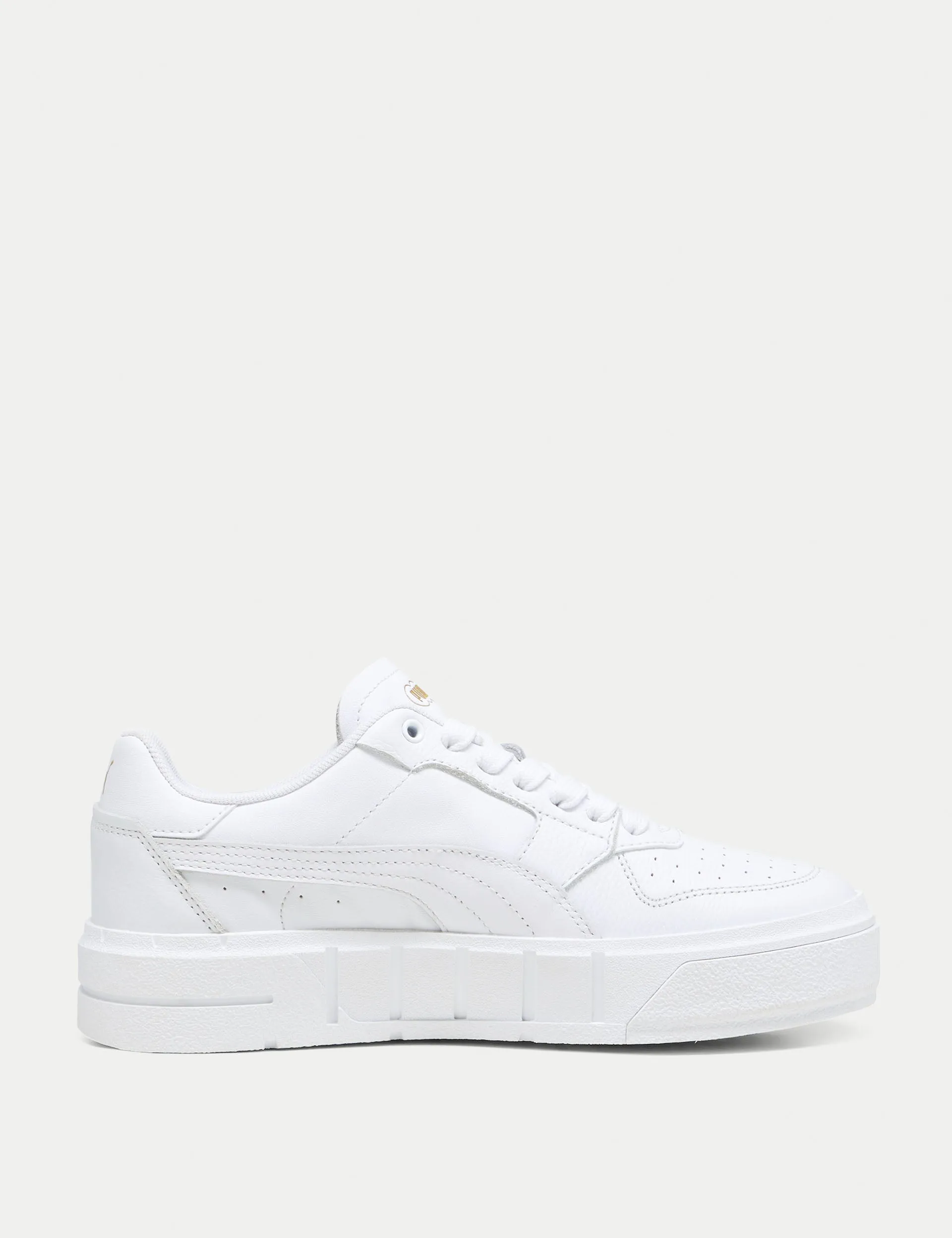 Urban Fit Cali Court Leather Sneakers - White