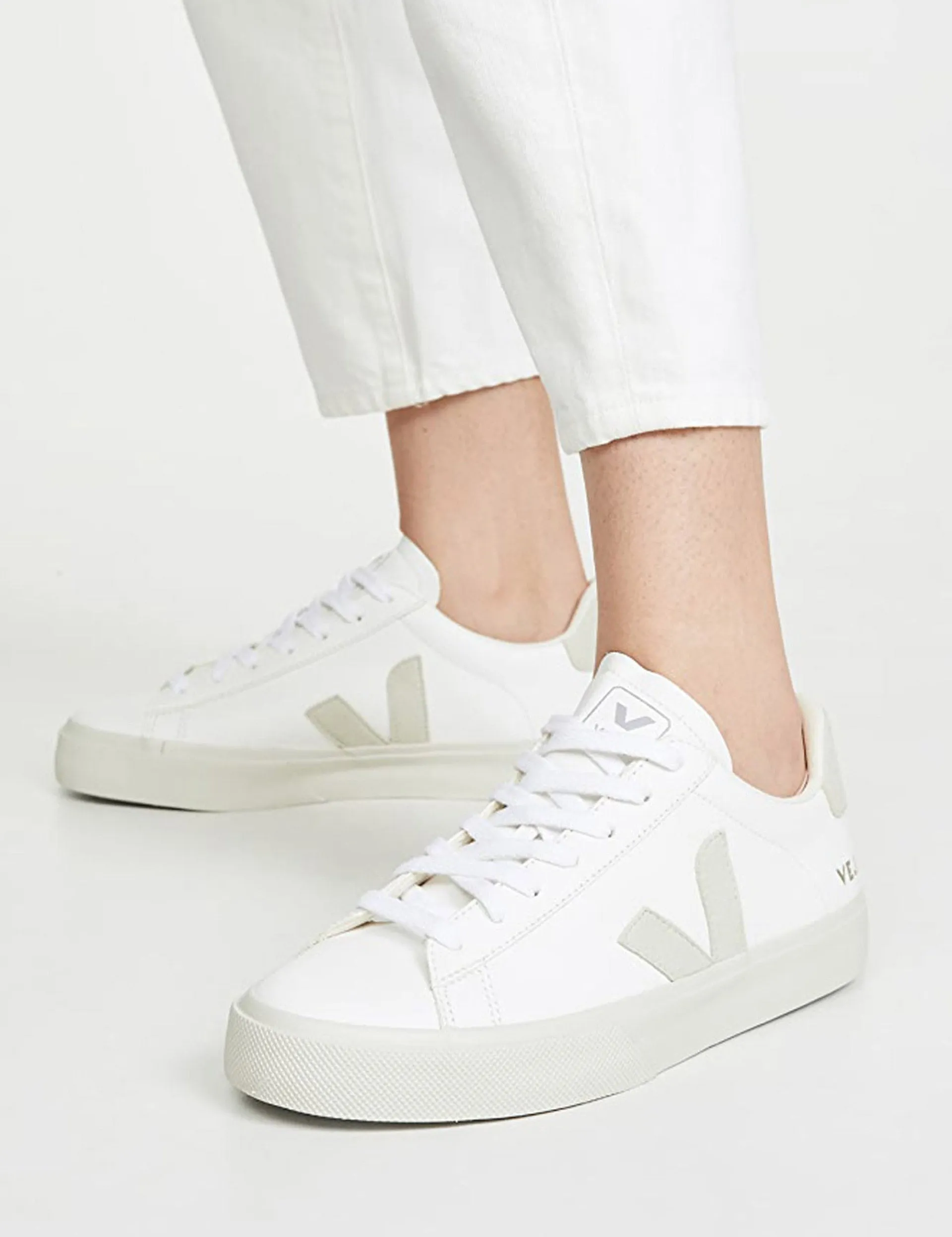 Lace Up Style Campo Leather - White Natural