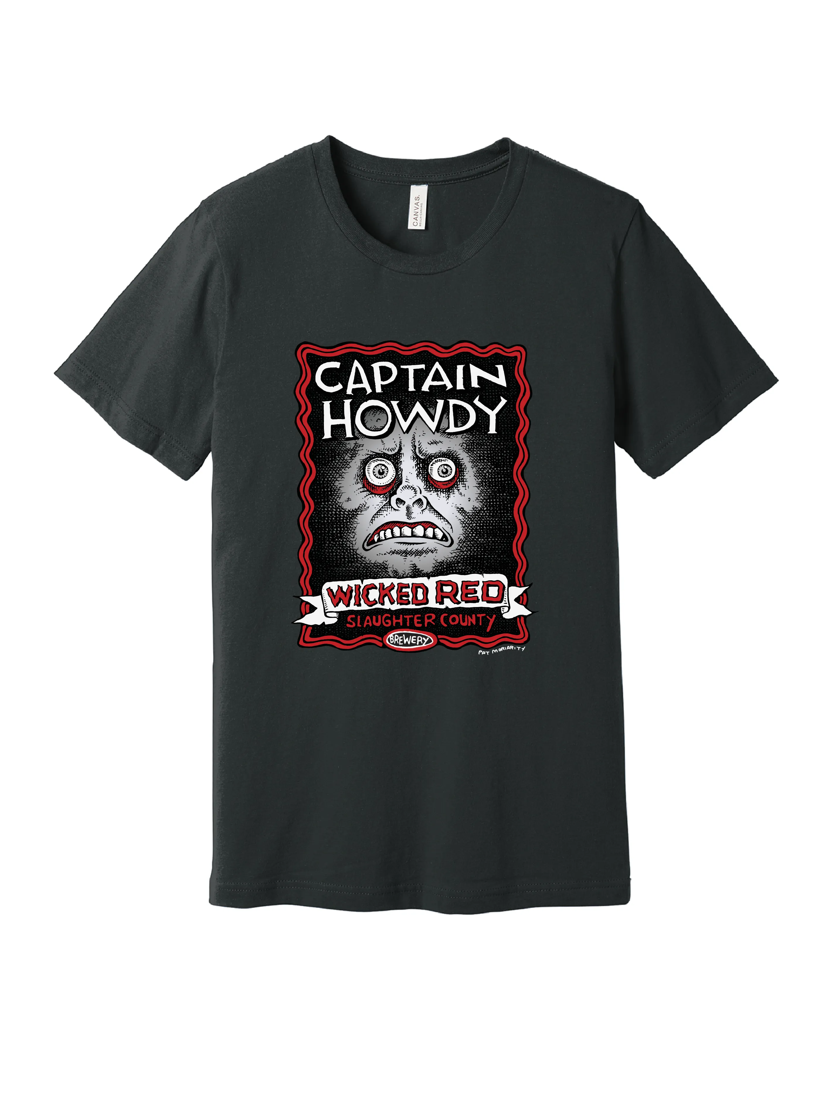 Anti Static Treatment Captain Howdy ?? Dark Grey T-Shirt