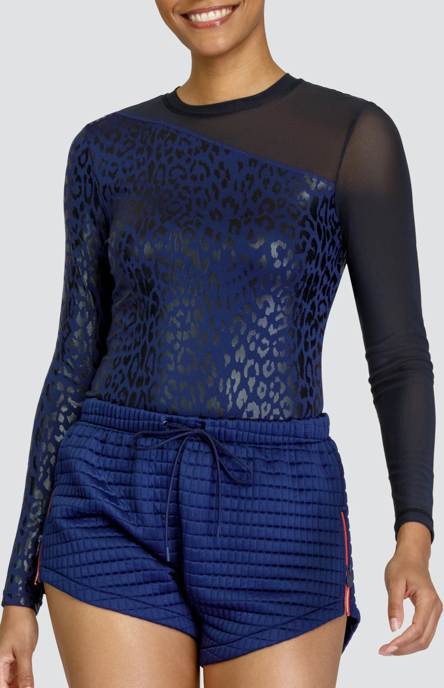 Smooth Look Carly Top - Leopard Foil - FINAL SALE