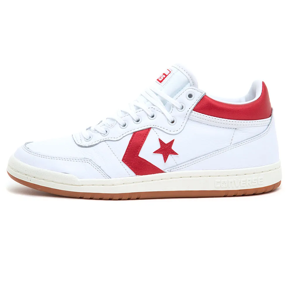 Fastbreak Pro Mid (White / Red / Egret) (S) Game Fit