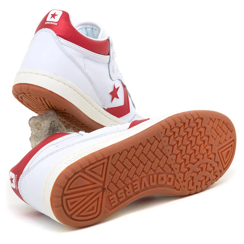Fastbreak Pro Mid (White / Red / Egret) (S) Desert Cool