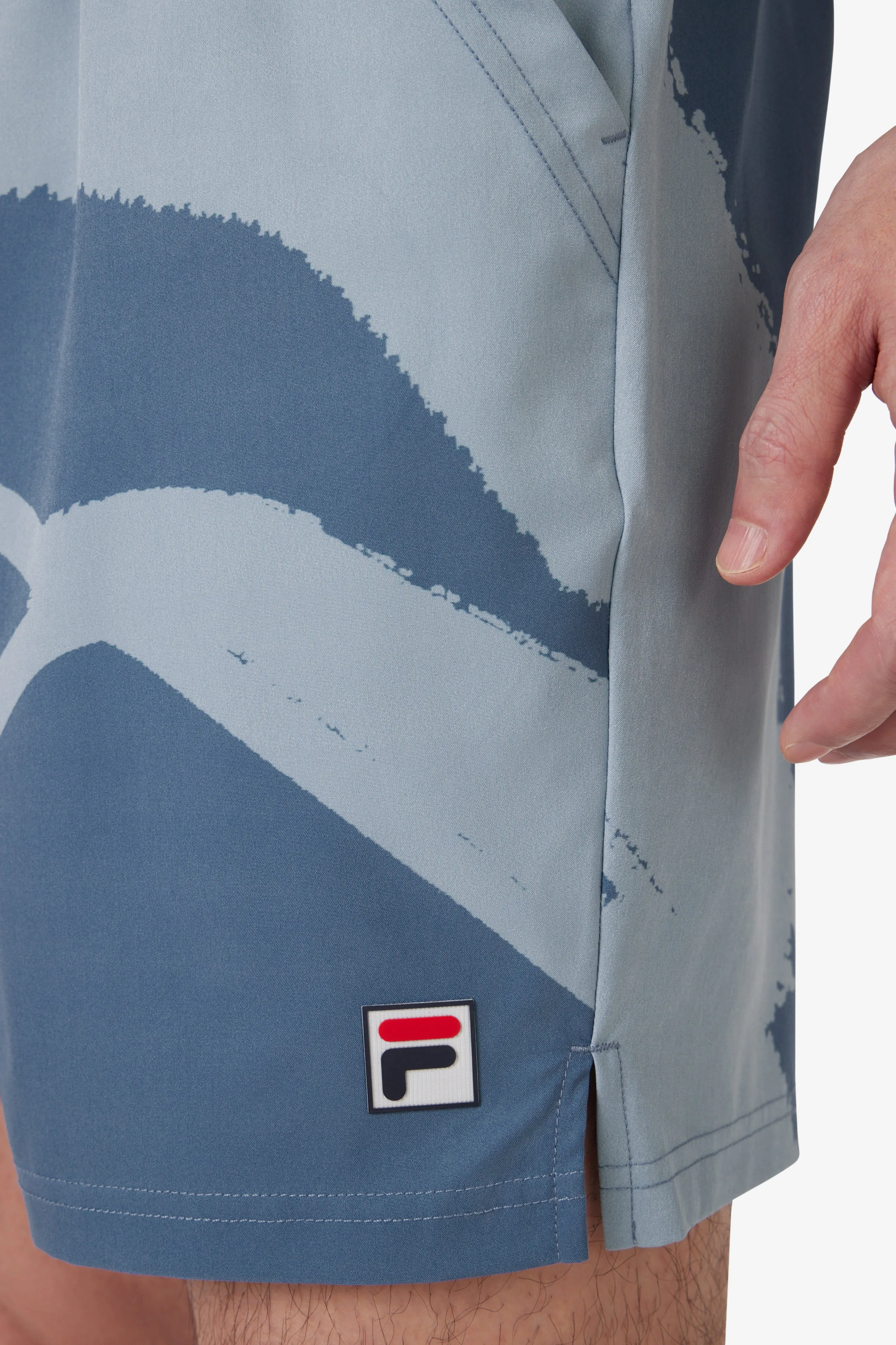 Tennis Essentials Printed Short Recycled Polyester