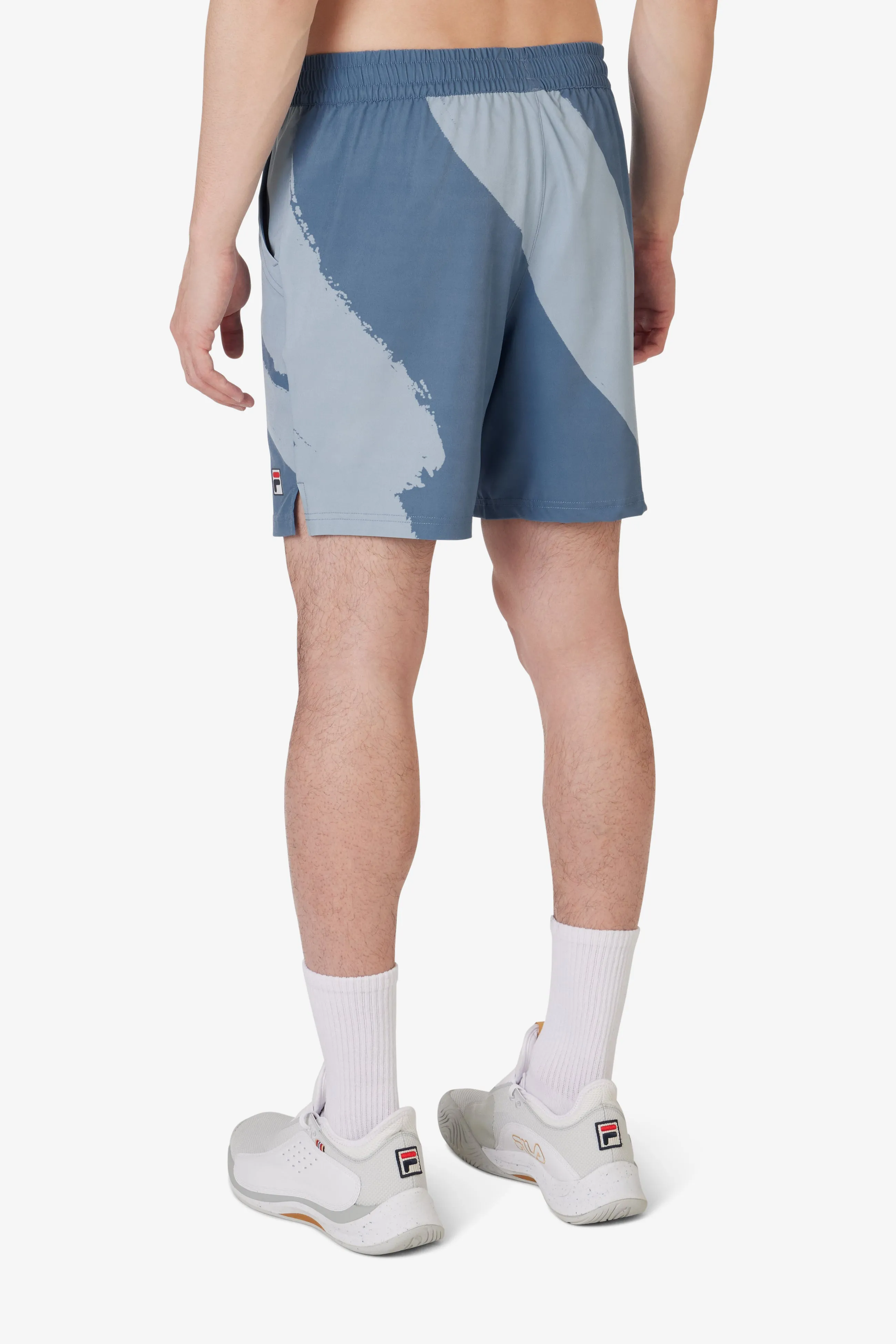 TemperatureRegulating Minimal Waistband Tennis Essentials Printed Short