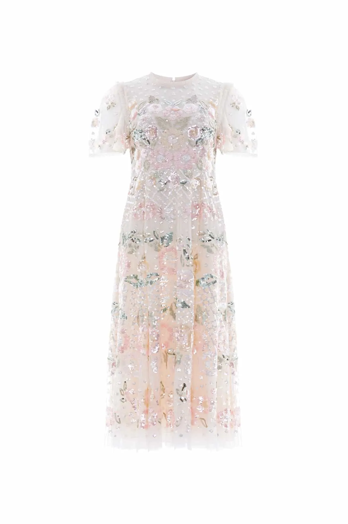 Rosalie Short Sleeve Ballerina Dress Smart Fashion