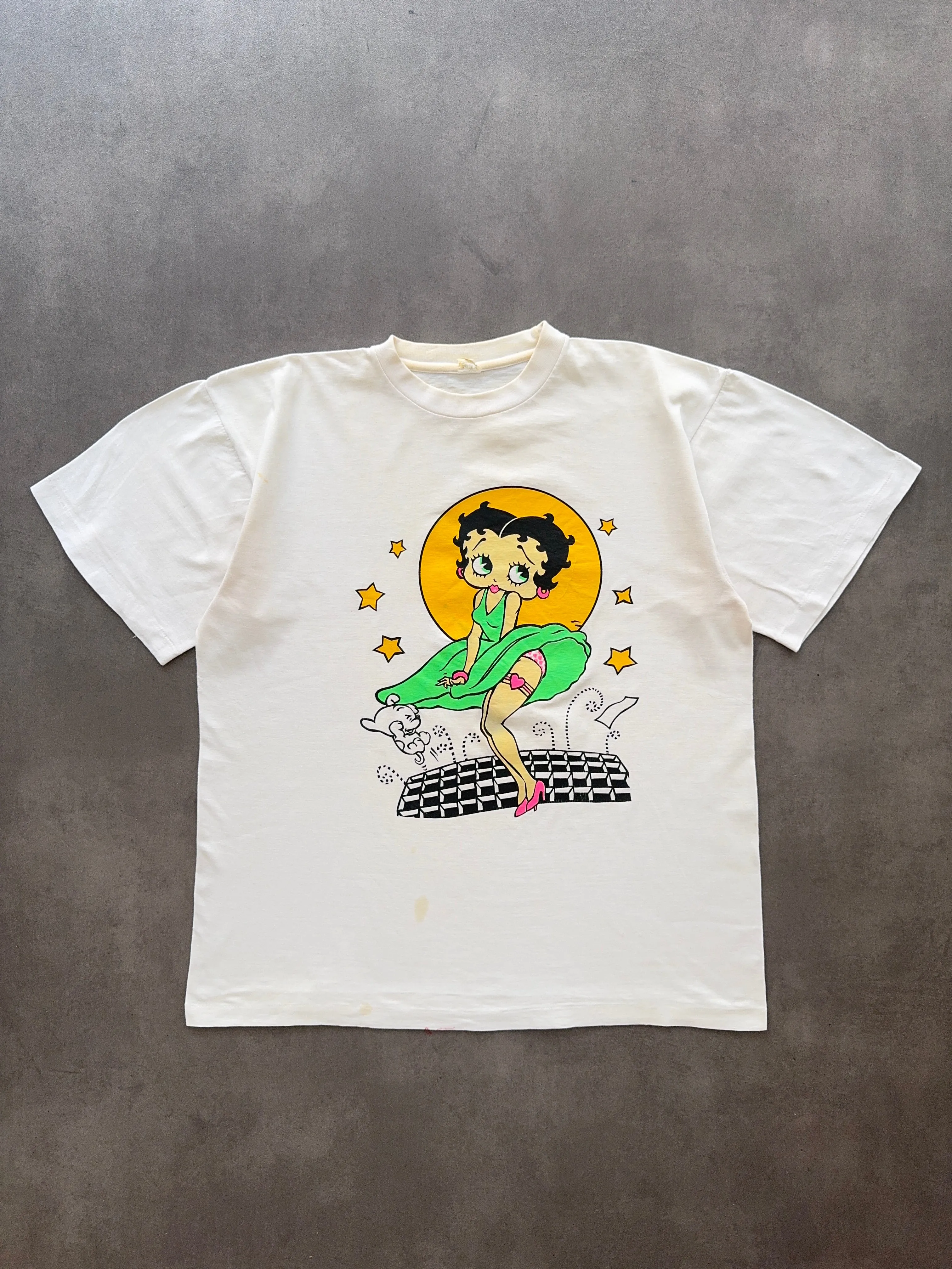 No Shrink Technology 1980s Betty Boop tee (L)