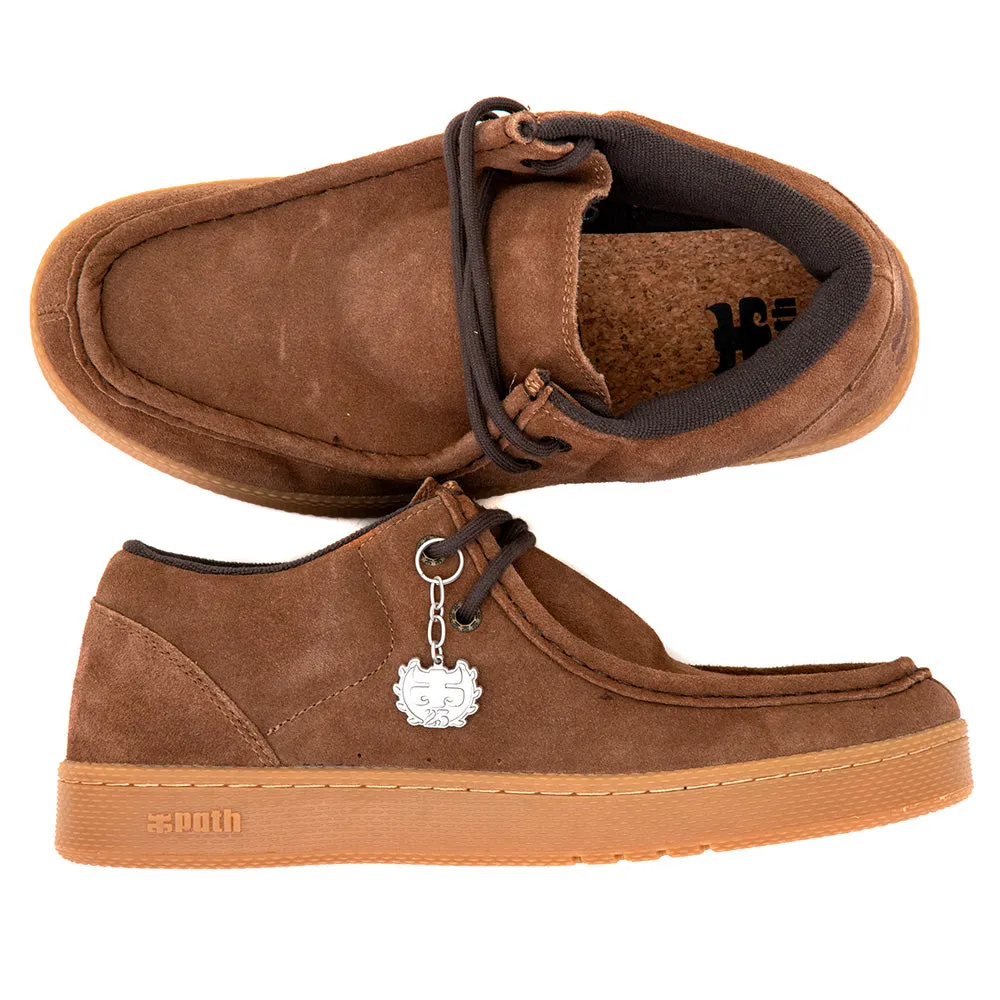 Contoured Arch Bridge Cats (Brown Suede)