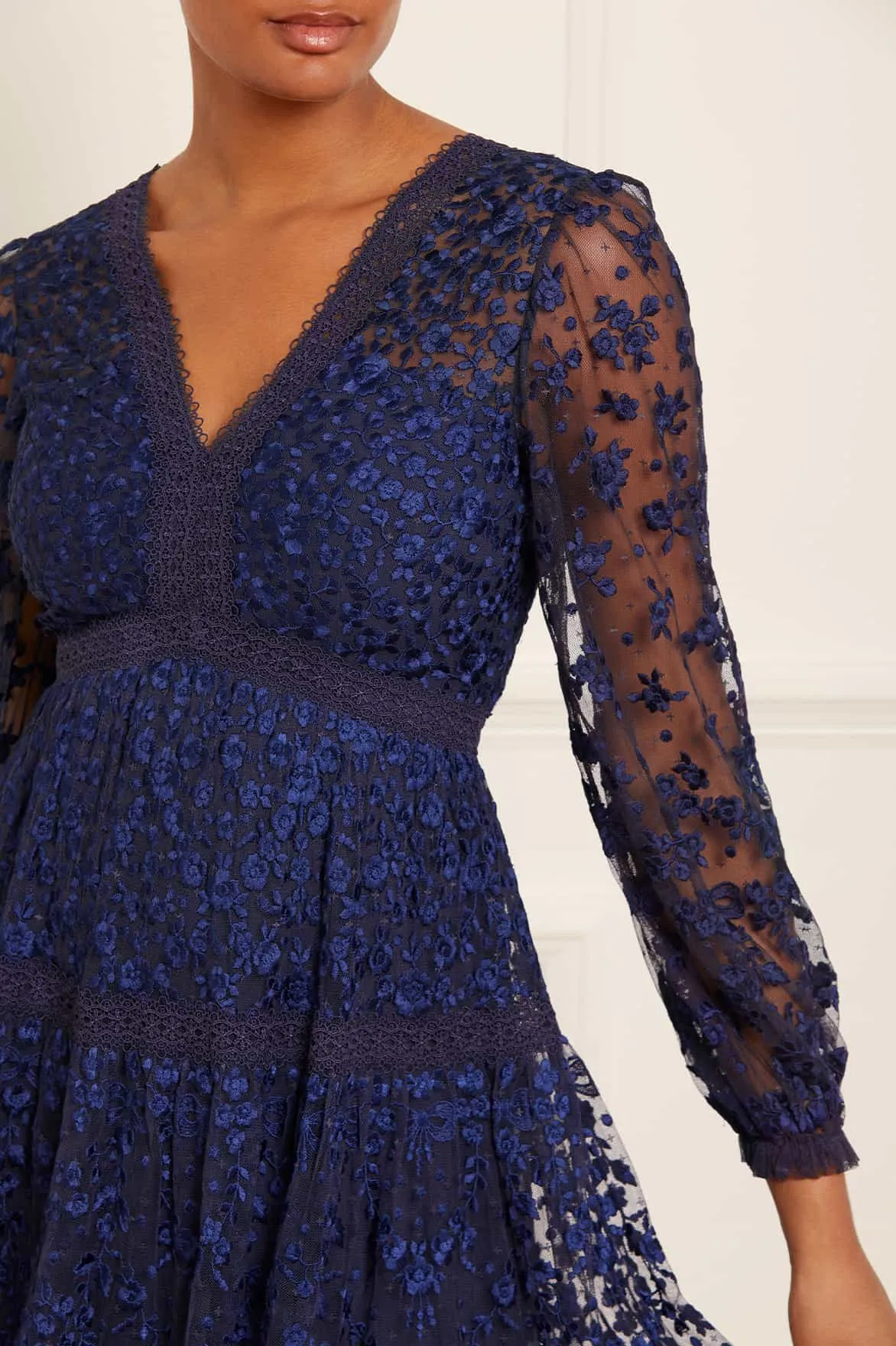 Celestia Ribbon Ankle Gown Refined Feel Pure Aesthetic