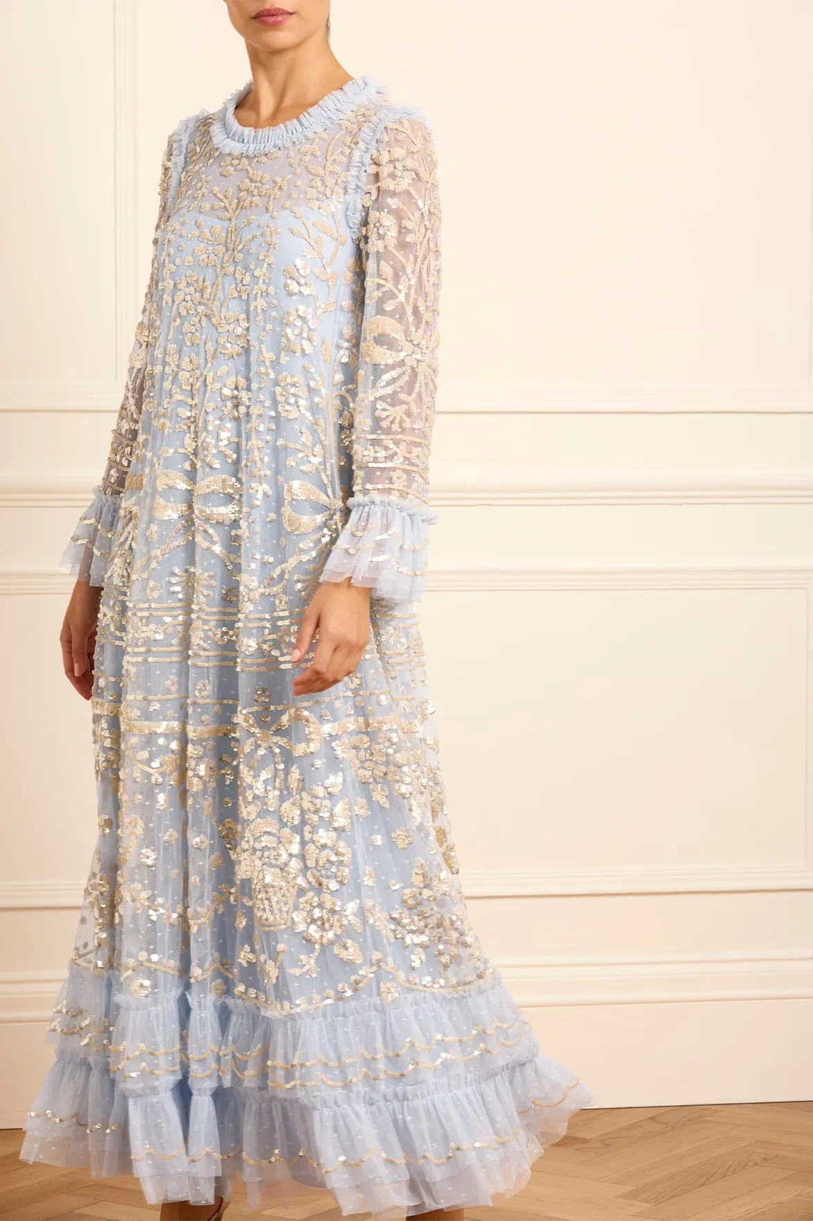 Smart Piece Celia Long Sleeve Ankle Gown